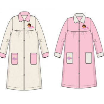 Bata polar invierno Dora Exploradora