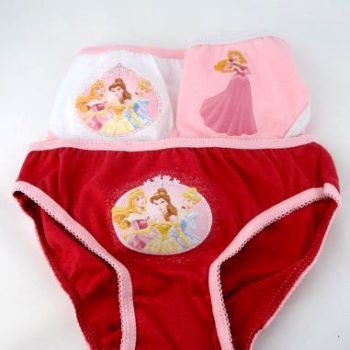 Braguitas infantiles niña Princesas