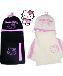 Gorro y bufanda Hello Kitty