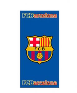 Toalla con escudo F C Barcelona