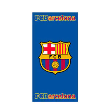 Toalla con escudo F C Barcelona