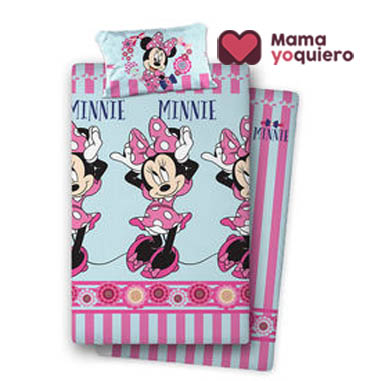 Juego sabanas cama de Minnie Mouse | Mama Yo