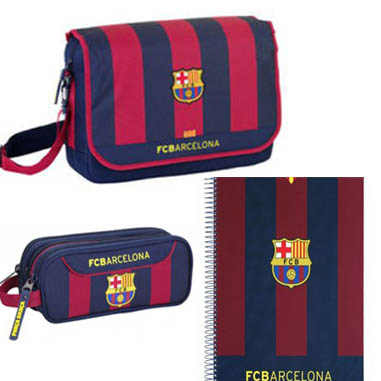 Pack escolar F C Barcelona