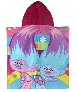 Poncho toalla de Trolls