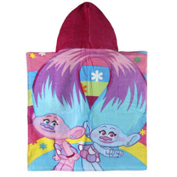 Poncho toalla de Trolls