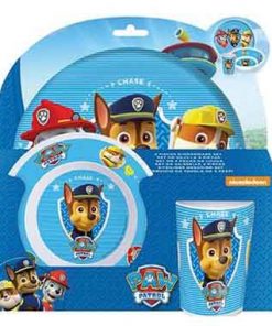 Conjunto desayuno Patrulla Canina