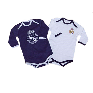 Set de body para niños del Real Madrid