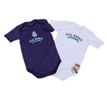 Dos bodies para bebes Real Madrid