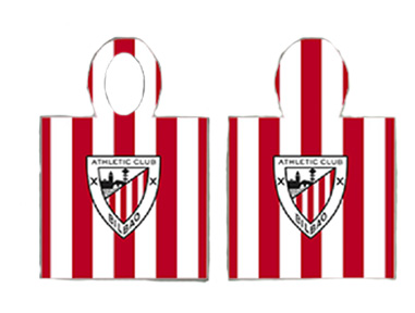 Toalla capa infantil Athletic Club Bilbao