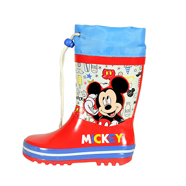 Felicidades Largo Rizo Botas de agua para niños de Mickey | Mama Yo Quiero ©