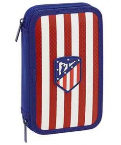 Plumier doble Atletico Madrid