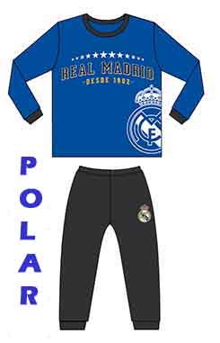 Pijama polar invierno Real Madrid