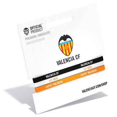 Pulsera silicona Valencia CF