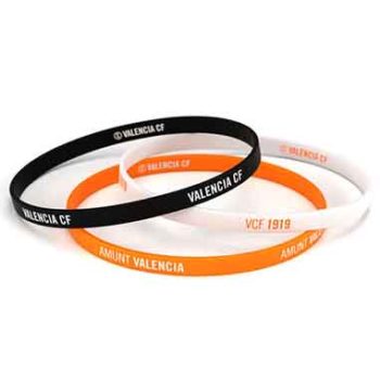 Pulsera tricolor Valencia CF